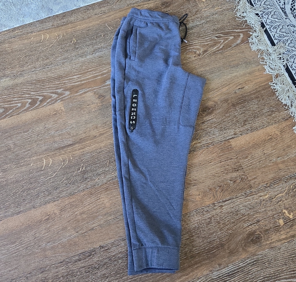 Men's Gray Joggers Legend's